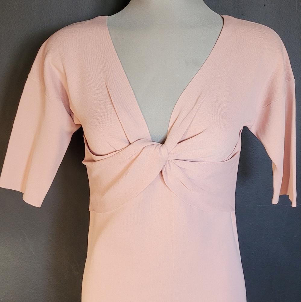 Light Pink Portmans Twisted Short Sleeve